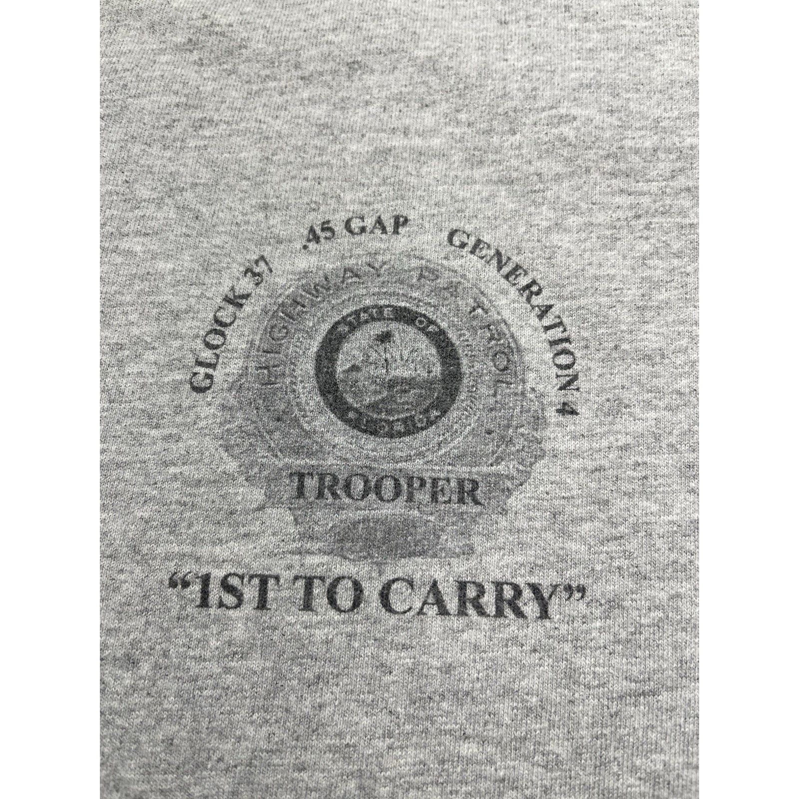 Other Florida Highway Patrol FHP Trooper Glock "SHOW 'EM THE BUSIN Size US XL / EU 56 / 4 - 5 Thumbnail