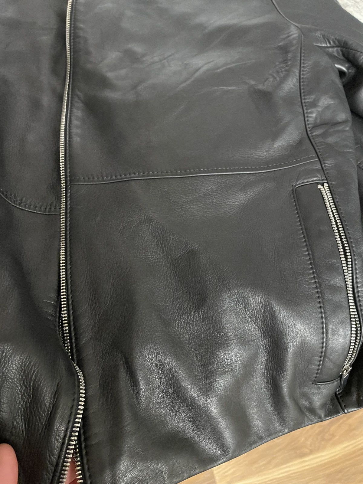 Wilsons Leather Lamb skin leather jacket Size US XL / EU 56 / 4 - 11 Thumbnail