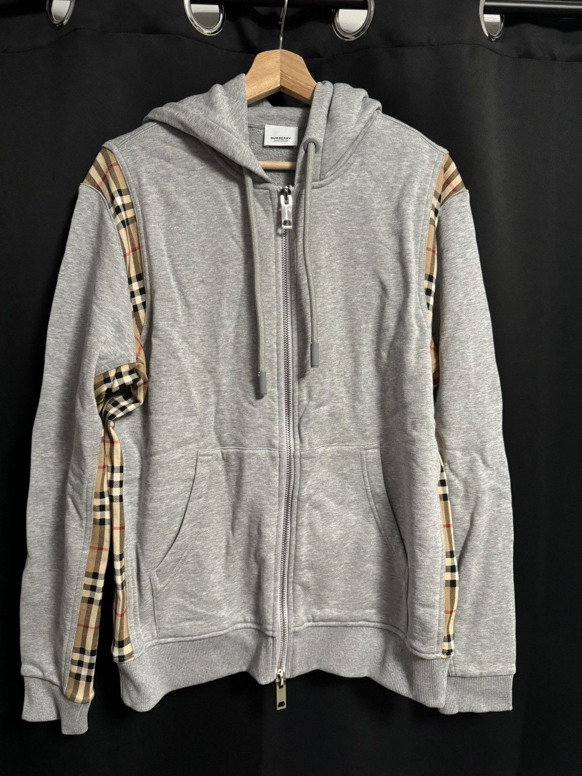 Burberry Burberry Pale Grey Mela Hoodie Size US S / EU 44-46 / 1 - 2 Thumbnail