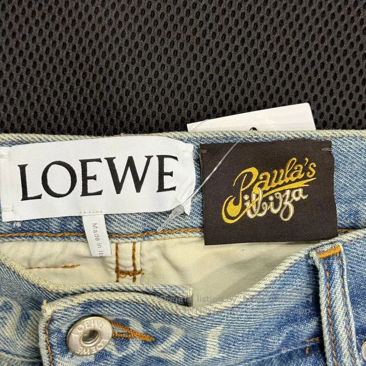 Loewe Loewe Moon Phase Denim Shorts. Size US 34 / EU 50 - 4 Thumbnail