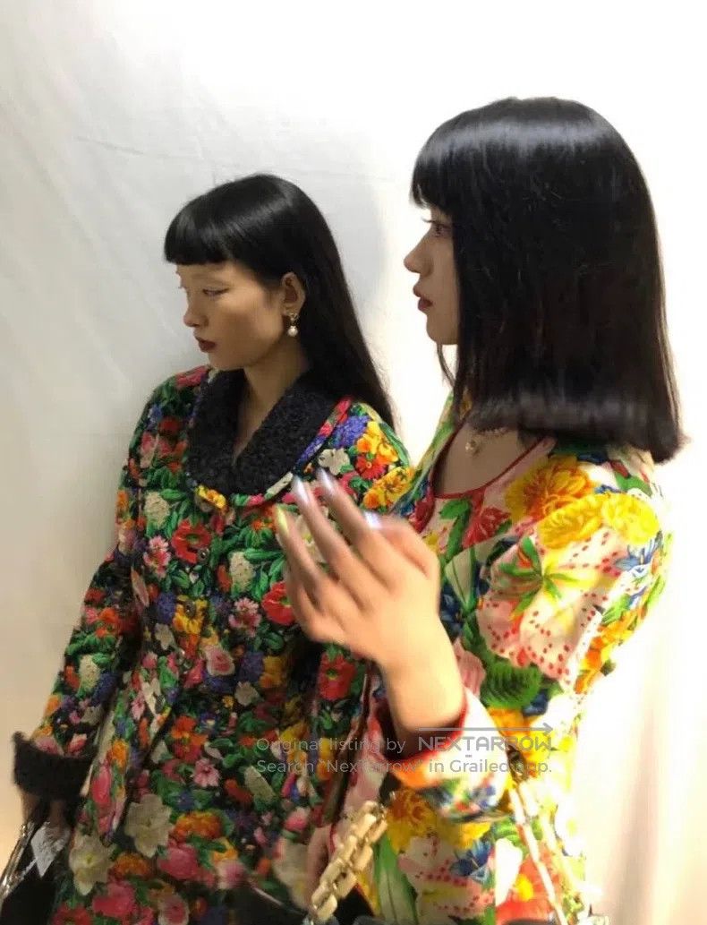 Kenzo Kenzo Jungle Series 1980s Floral Velvet Collar Wool Jacket Size M / US 6-8 / IT 42-44 - 9 Thumbnail