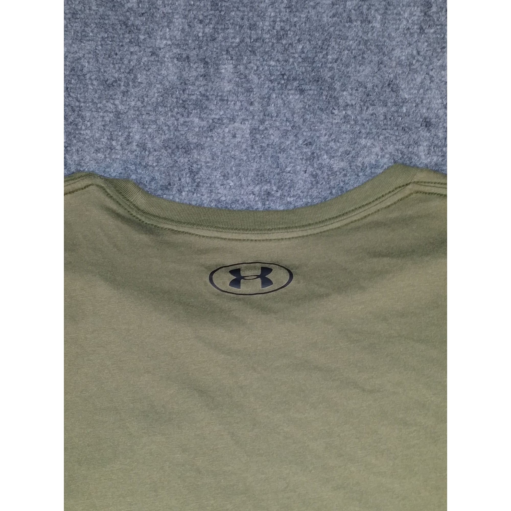 Under Armour Under Armour Tshirt Men Sz XXL Army Green USA Flag Graphic P Size US XXL / EU 58 / 5 - 9 Thumbnail
