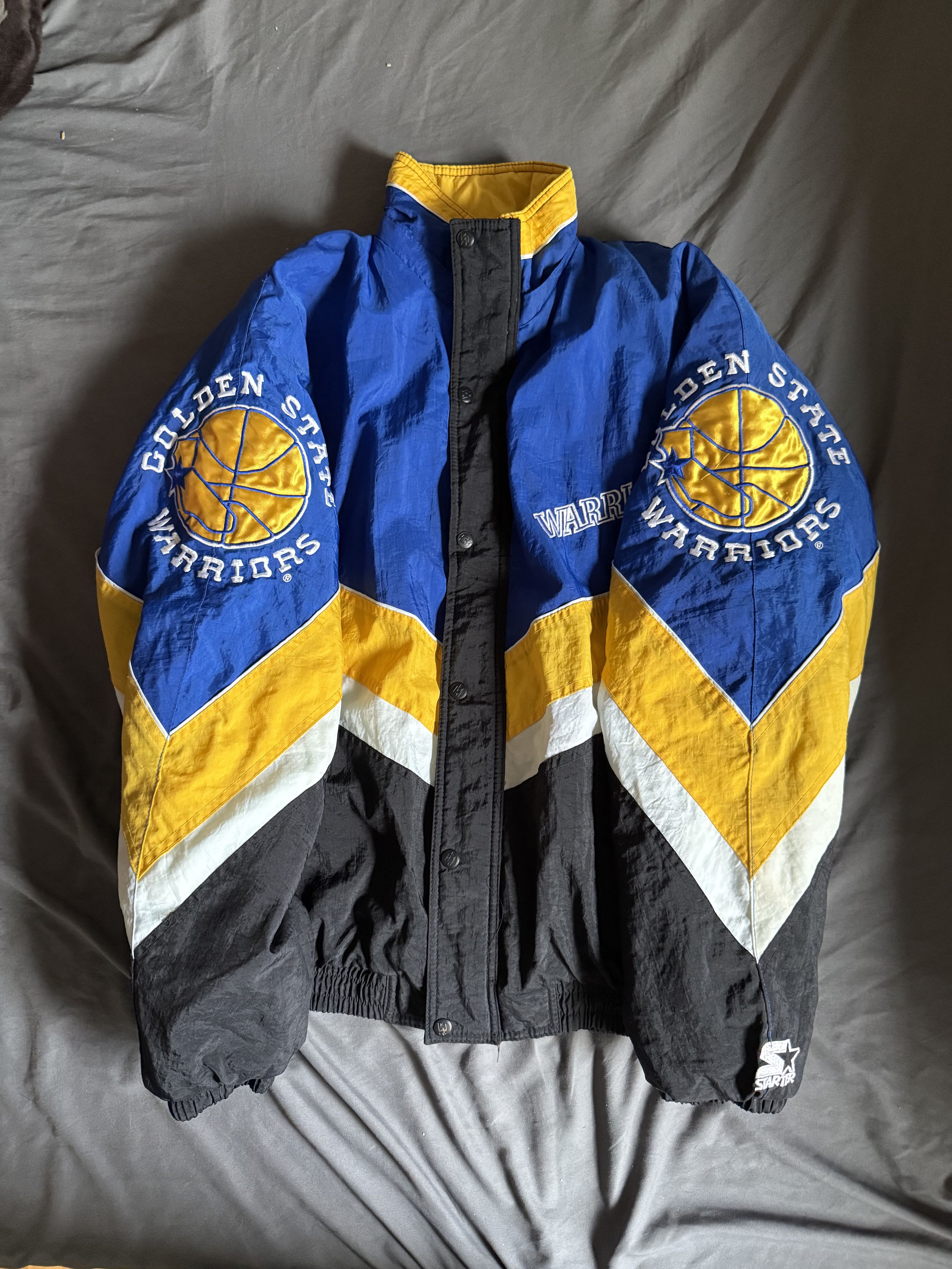 Starter Golden State Warriors Starter Jacket Large Size US L / EU 52-54 / 3 - 1 Thumbnail