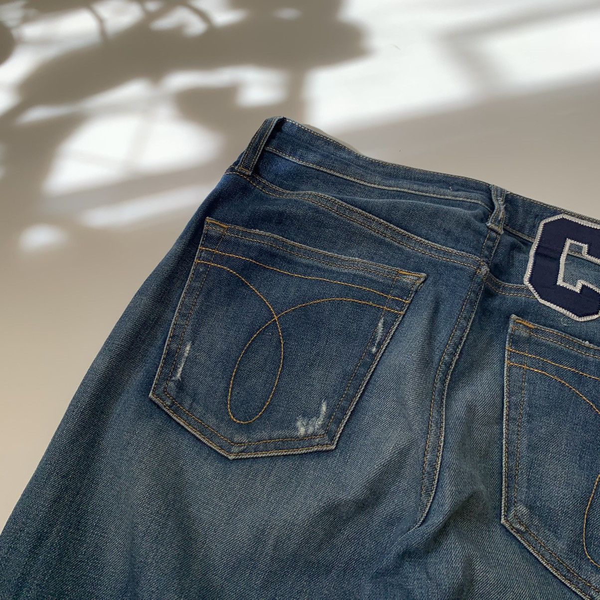 Calvin Klein Calvin Klein distressed BIG LOGO Jeans Size US 34 / EU 50 - 6 Thumbnail