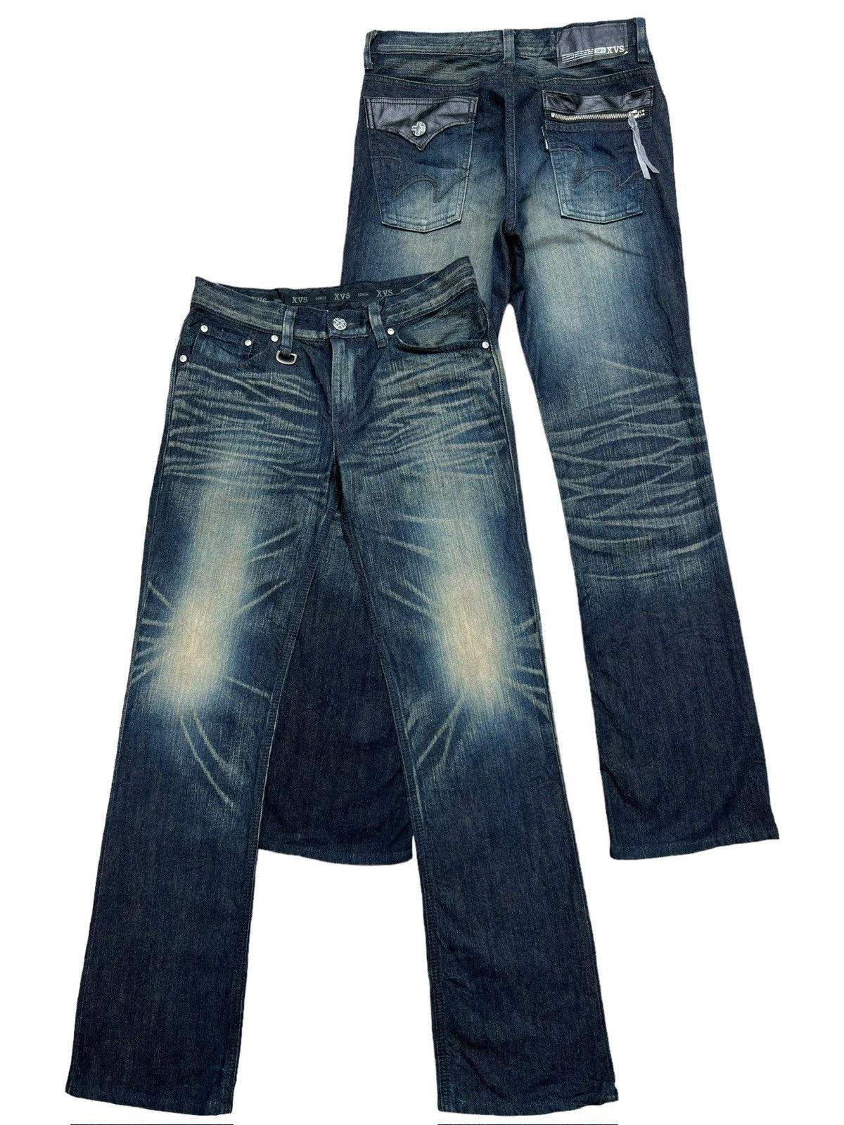 Edwin Edwin XVS Thunder Straight Cut Denim Jeans 32x33 Size US 32 / EU 48 - 1 Thumbnail