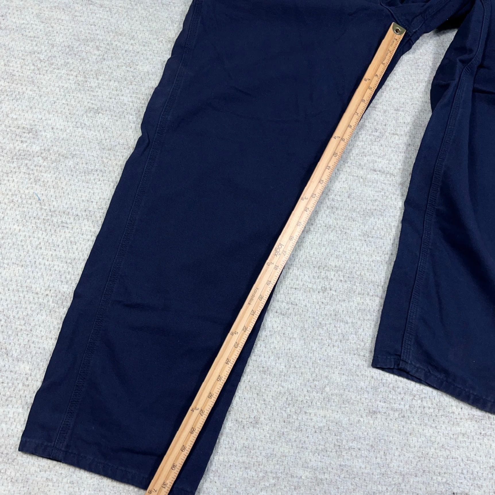Carhartt VINTAGE Carhartt FR Jeans Mens 38x32 Loose Fit Flame Resistant FRB159 DNY Work Pants A99 Size US 38 / EU 54 - 7 Thumbnail