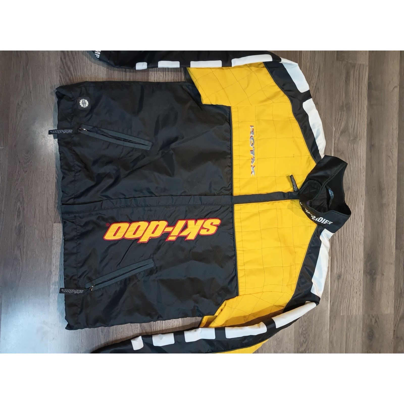 Ski-Doo Vintage Ski-Doo Rotax Yellow Jacket Size M Bombardier Sno Size US M / EU 48-50 / 2 - 3 Thumbnail