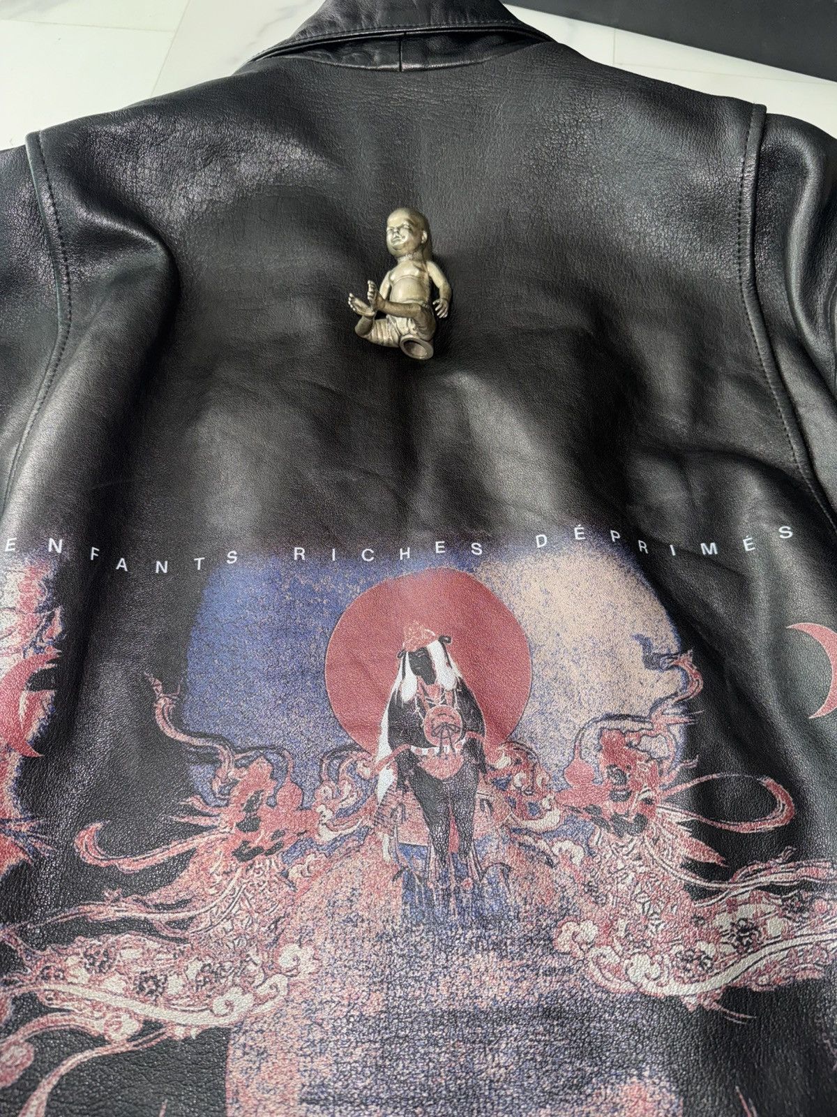 Enfants Riches Deprimes ERD himalayan junkie leather jacket Size US M / EU 48-50 / 2 - 5 Thumbnail