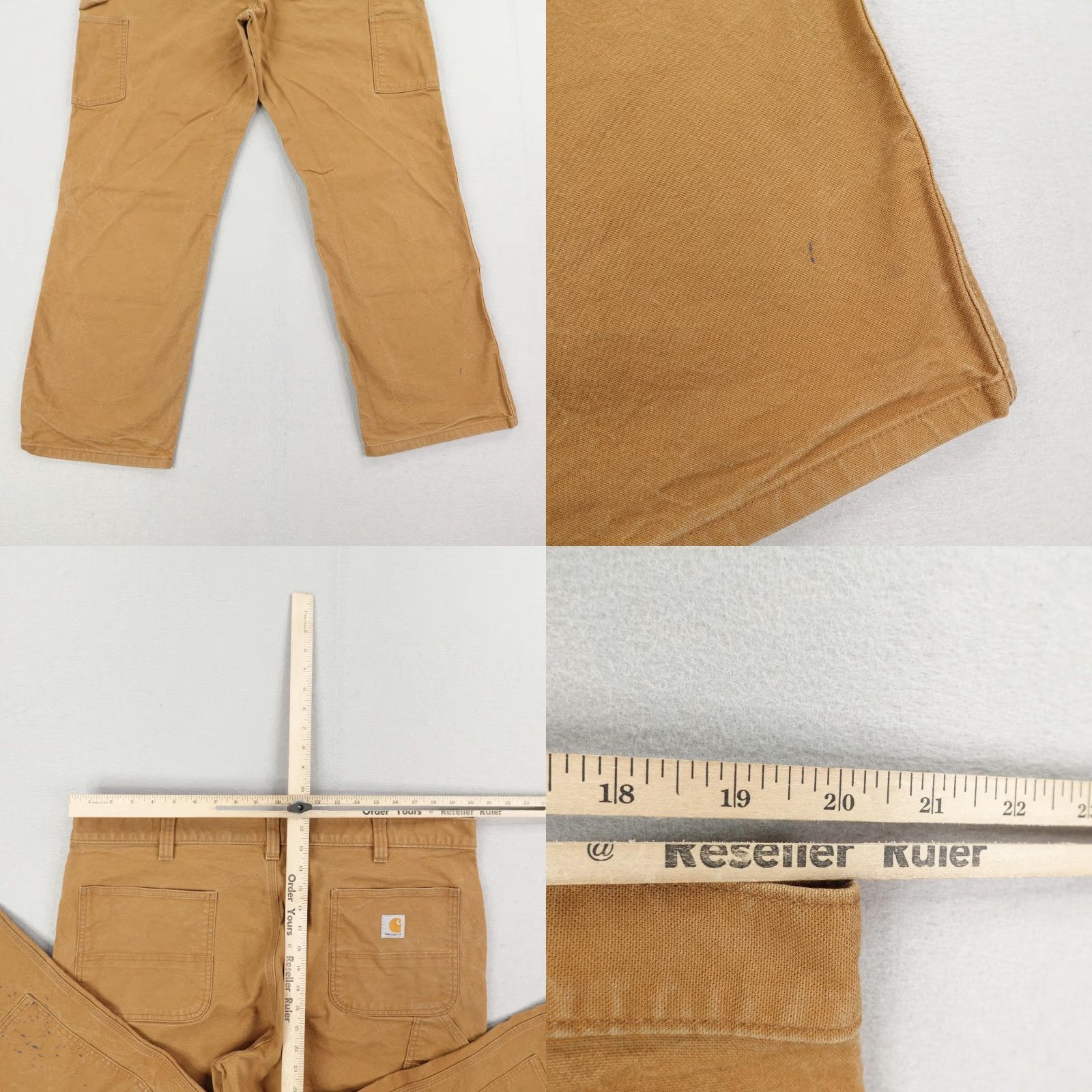 Carhartt Carhartt Rugged Flex Duck Pants 42x31 Brown Relaxed Fit Utility Double Knee Mens Size US 42 / EU 58 - 8 Thumbnail