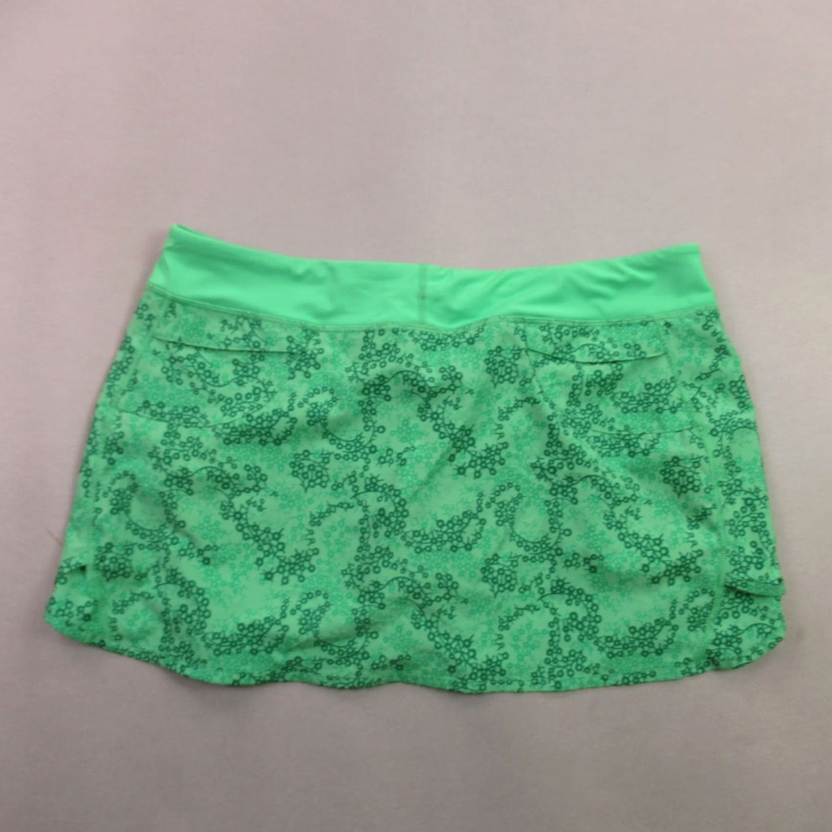 Patagonia Patagonia Skirt Womens Large Midi Flare Green Outdoor Lightweight Pockets Theme Logo Casual Size 36" / US 14 / IT 50 - 5 Thumbnail