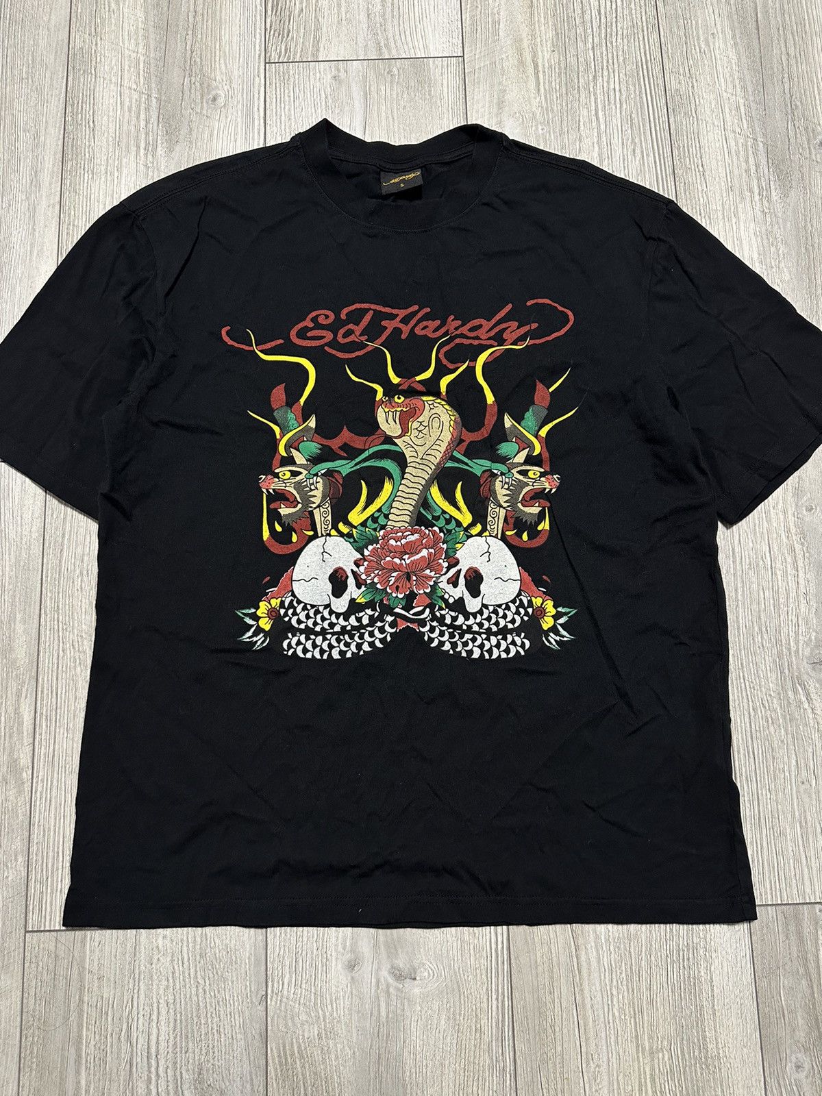 Ed Hardy Ed Hardy Tee Snake T-shirt Size US S / EU 44-46 / 1 - 1 Thumbnail