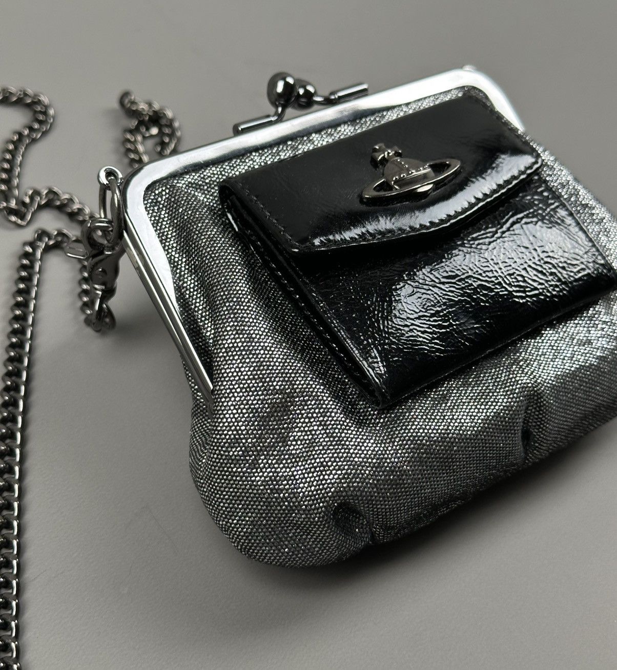 Vivienne Westwood Vivienne Westwood - Granny Frame Purse - Kiss Clasp Orb Logo Size ONE SIZE - 2 Thumbnail