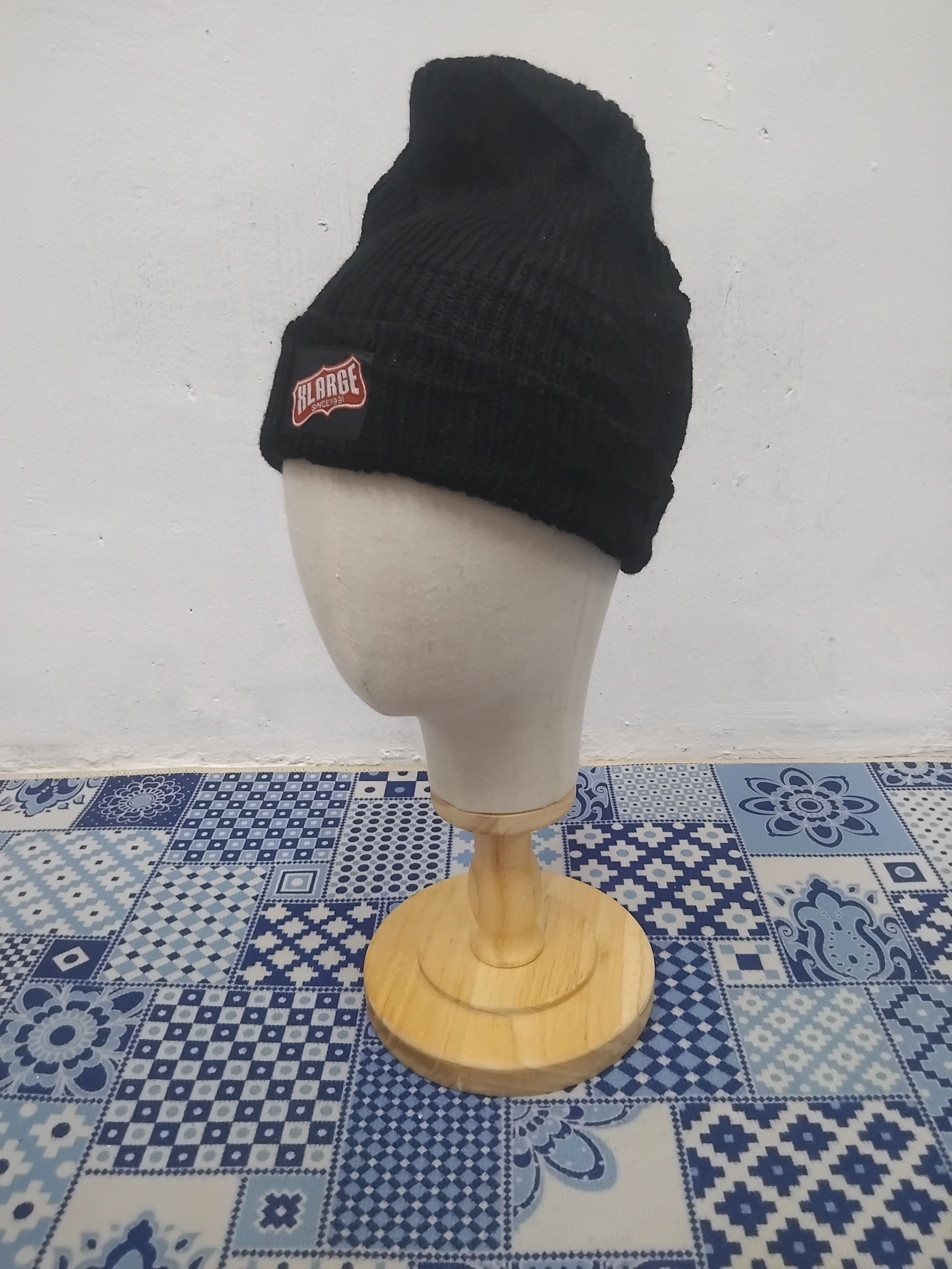 Japanese Brand Xlarge black colour beanie Size ONE SIZE - 5 Thumbnail