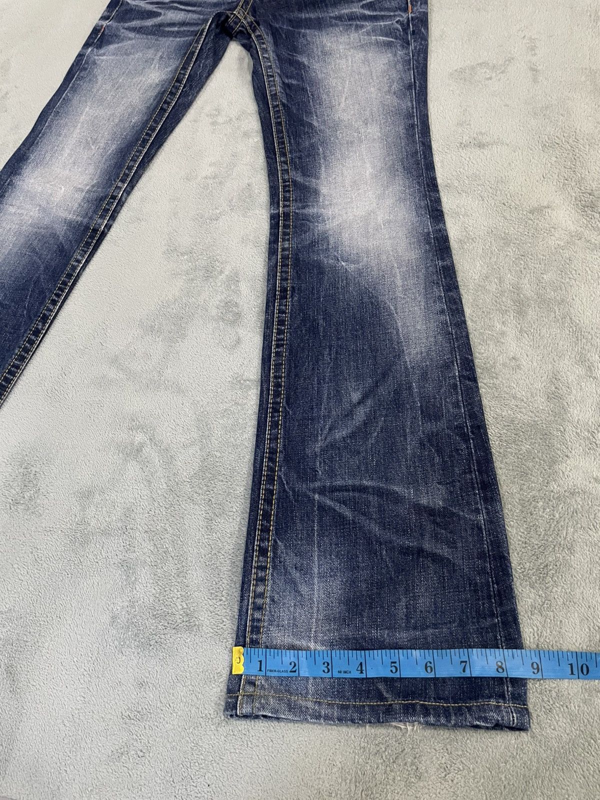 Le Grande Bleu (L.G.B.) Lolita Club By Concert Club Bootcut Denim Jeans Size US 28 / EU 44 - 8 Thumbnail