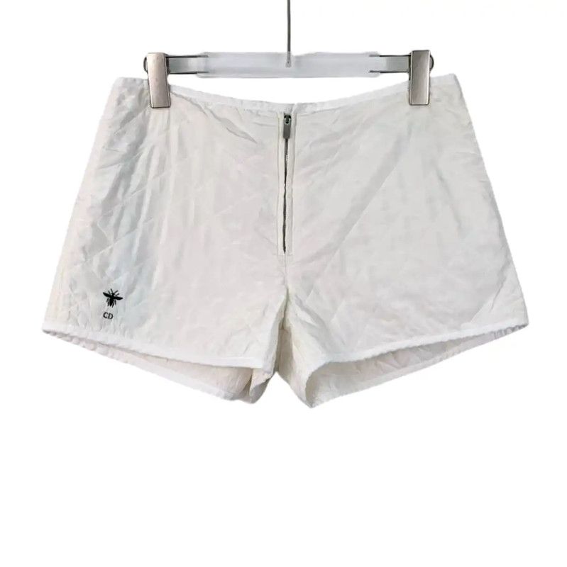 Dior Dior White Silk Women's Shorts 0089 Size 23" - 1 Thumbnail