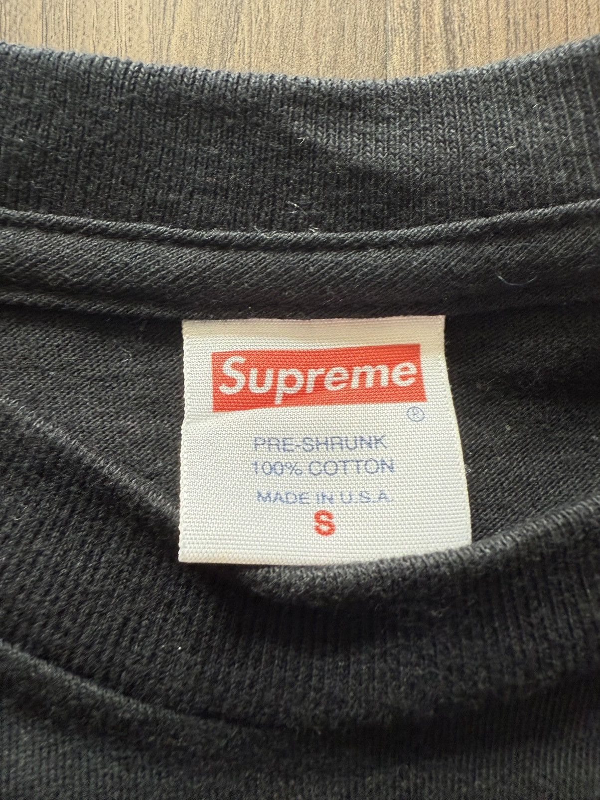 Supreme Supreme MLK Dream Tee Black Size S – Don’t Let the Dream Die Size US S / EU 44-46 / 1 - 2 Thumbnail