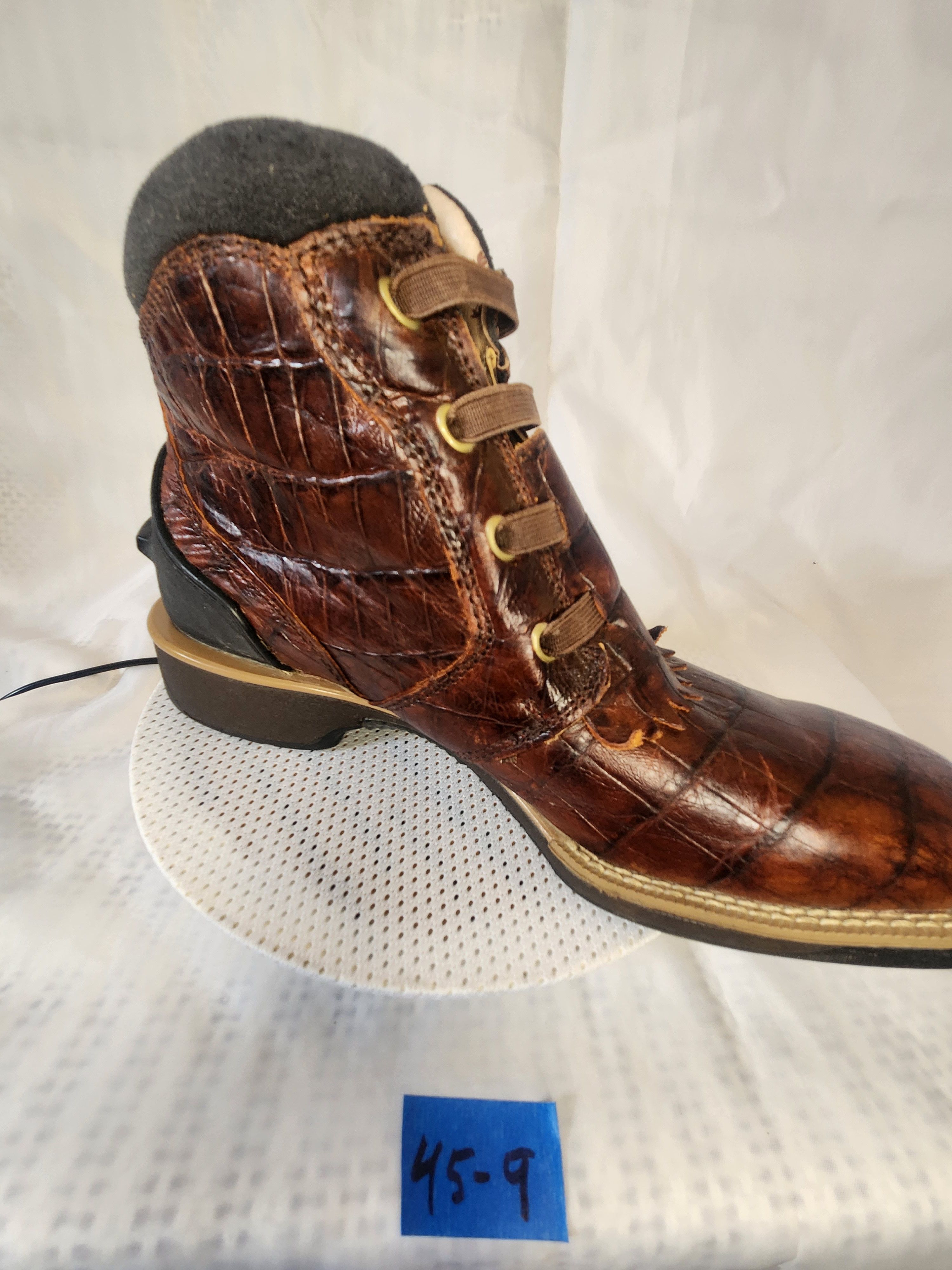 CINCH WRK CROCODILE PRINT BURGUNDY Size US 8 / IT 38 - 8 Thumbnail