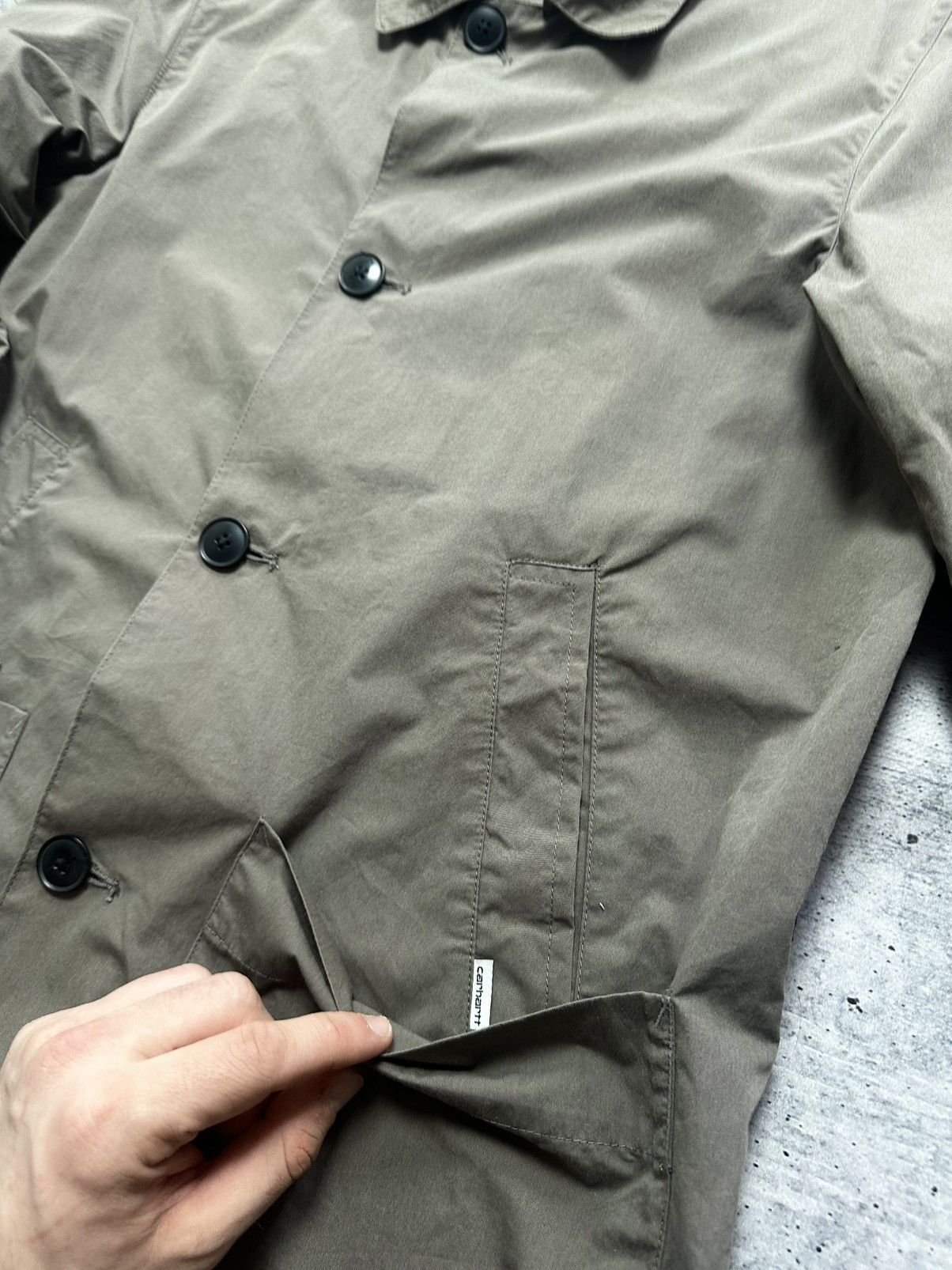 Carhartt Carhartt Trench Rain Juno W Y2K Hype Coat Jacket Size M / US 6-8 / IT 42-44 - 4 Thumbnail
