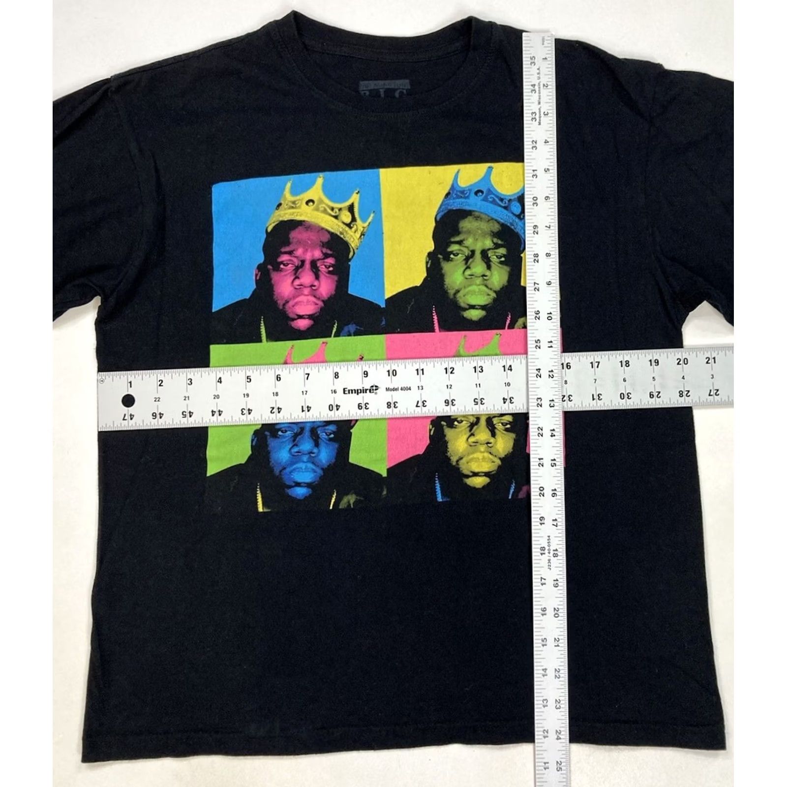 Vintage Notorious The Notorious BIG Biggie Smalls Art Graphic T-shirt Women Medium Black Music Rap Shirt Size M / US 6-8 / IT 42-44 - 5 Thumbnail
