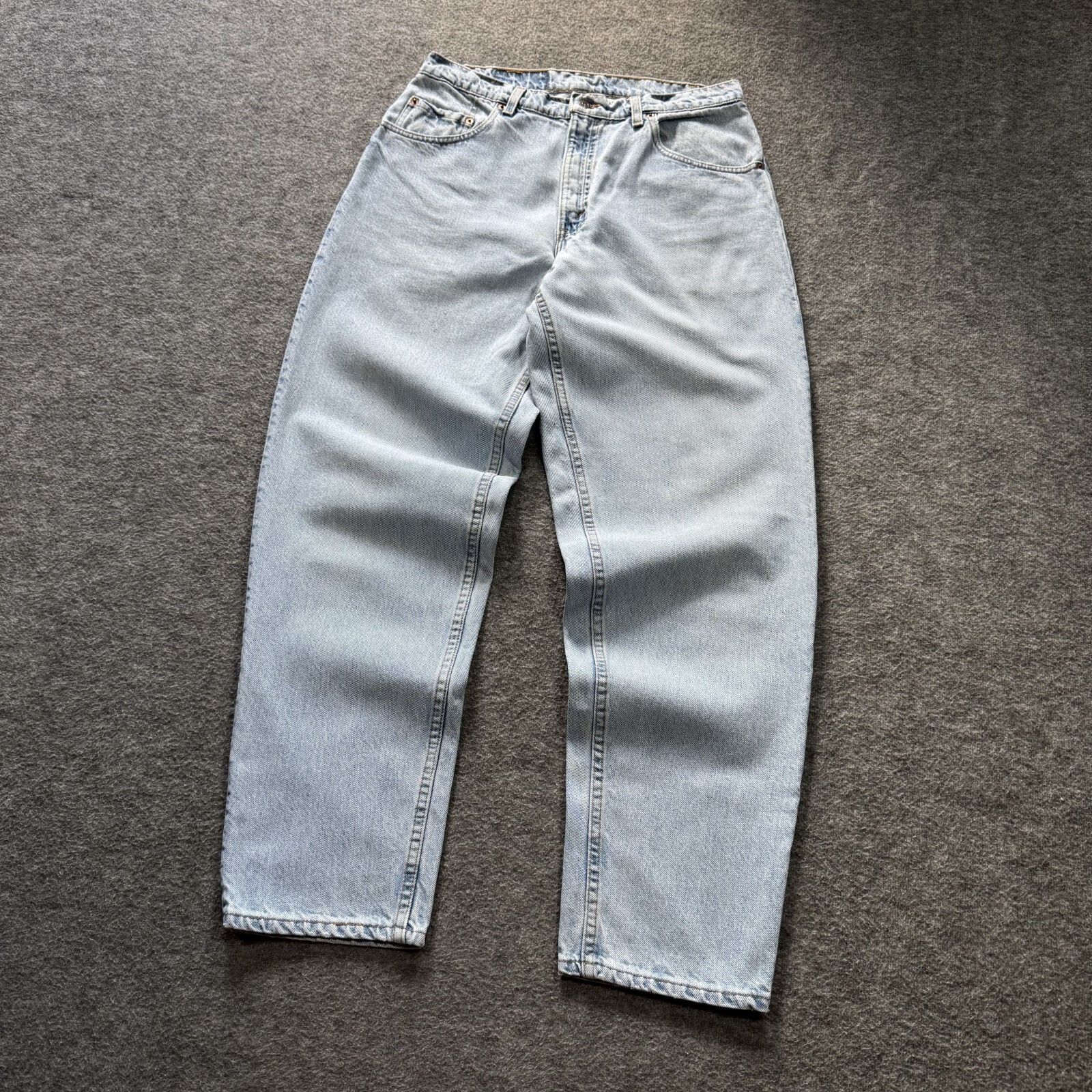 Levi's Levi’s 560 Jeans Vintage 90s Made in USA Loose Tapered 34x32 Size US 34 / EU 50 - 2 Thumbnail