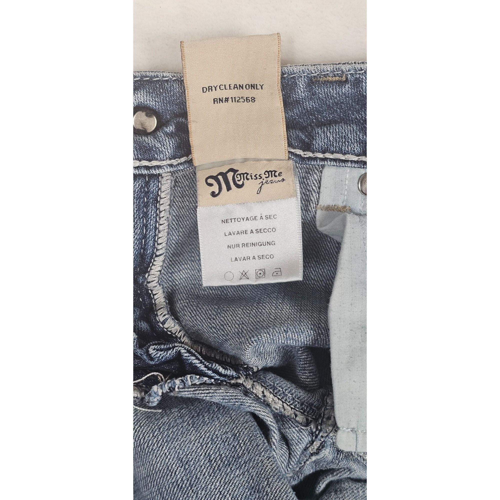 Miss Me Miss Me Sunny Skinny Jeans, Women's 29, Blue, Hancock Park W Size 29" - 5 Thumbnail