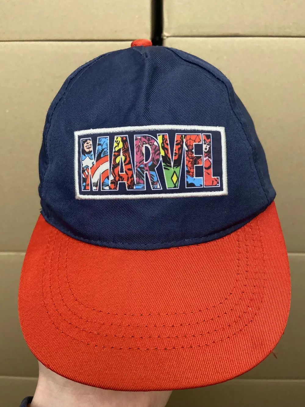 Marvel Comics RARE VINTAGE Y2K MARVEL CAP HAT COMICS PROMO SKATE USA JAPAN Size ONE SIZE - 7 Thumbnail