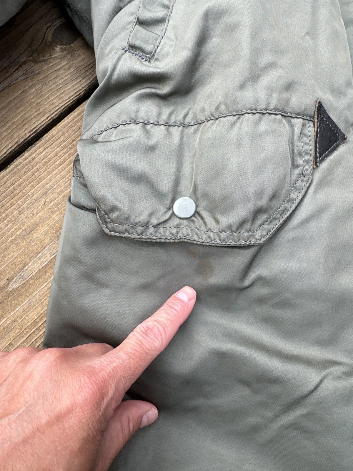 Vintage Vintage 1972 Air Force N-3B Parka Jacket Large Olive Orange Size US L / EU 52-54 / 3 - 8 Thumbnail
