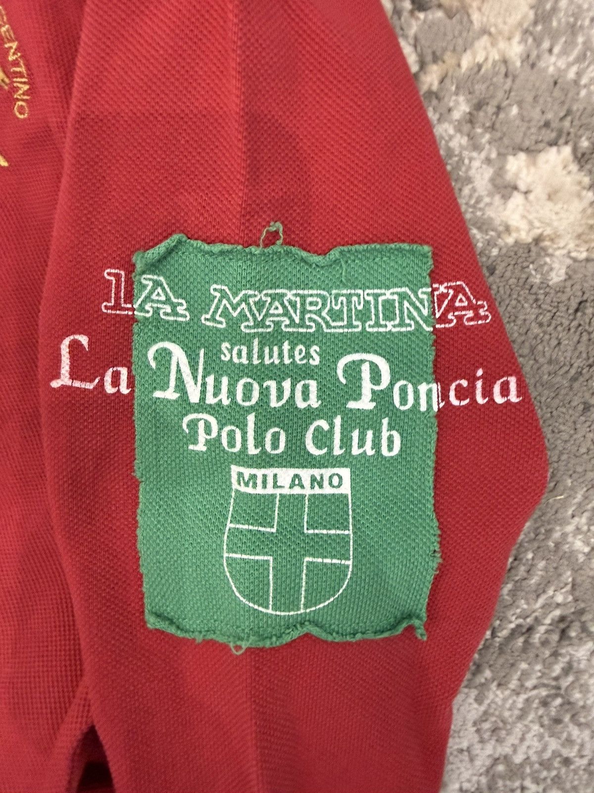 La Martina La Martina Longsleeve Ambrosiano Milano Polo Club L Arhivio Size US L / EU 52-54 / 3 - 8 Thumbnail