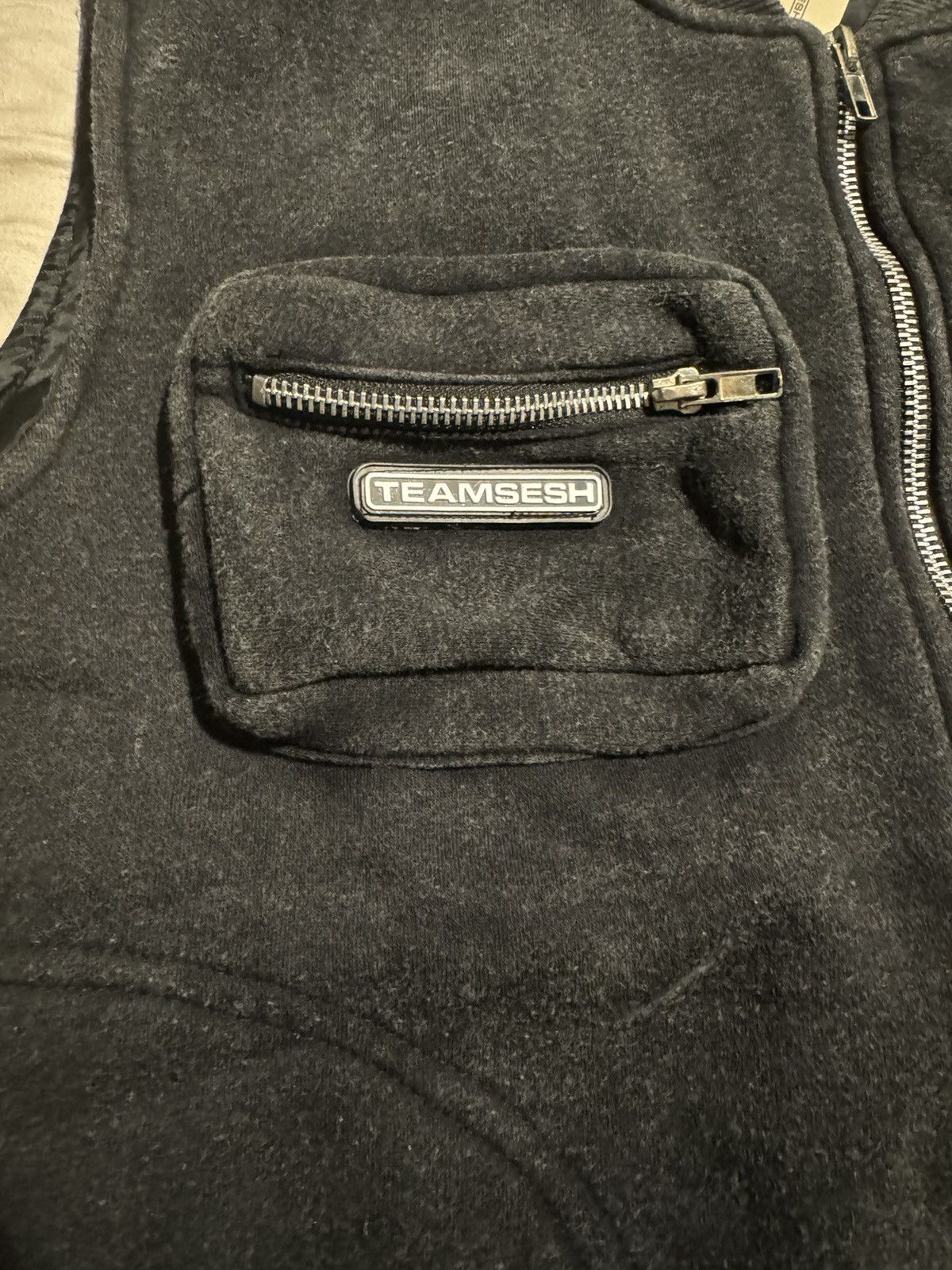 Bones TeamSESH x bones VINTAGE WASHED 3D CARGO VEST charcoal grey Size US XS / EU 42 / 0 - 8 Thumbnail