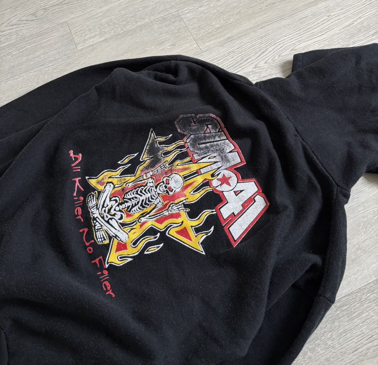 Band Tees × Vintage Vintage SUM41 All Killer No Filler Hoodie 90s Archive Rock Size US S / EU 44-46 / 1 - 3 Thumbnail