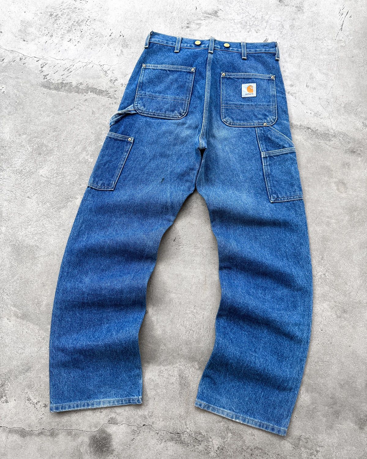Carhartt 30x32 1996’s Crazy Vintage Carhartt Double Knee Jeans WU138 Size US 30 / EU 46 - 6 Thumbnail