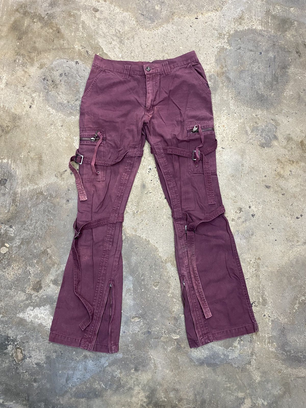 Japanese Brand Cargo pants with japanese streetwear style Size US 30 / EU 46 - 2 Thumbnail