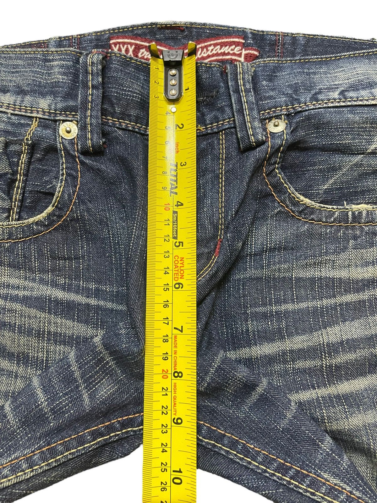 If Six Was Nine Vintange Liberto Mud Wash Faded Clawmark Distress Style Jean Size US 30 / EU 46 - 14 Thumbnail