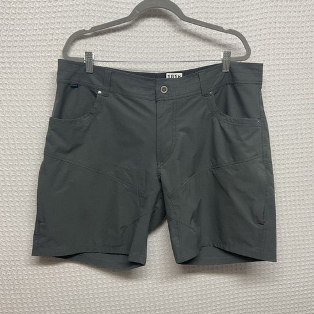 Kuhl Kuhl Gray Zip Silencr Kargo Outdoors Hiking Shorts Men 40 Size US 40 / EU 56 - 11 Thumbnail