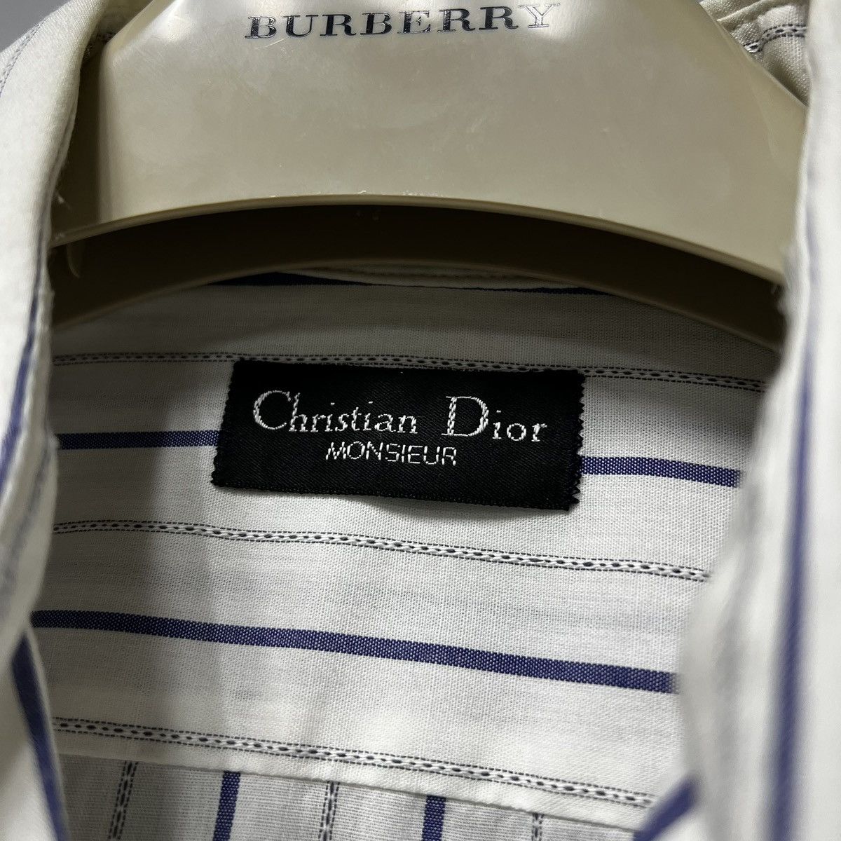 Christian Dior Monsieur × Vintage CHRISTIAN DIOR Monsieur Vintage Striped Crazy Shirt y2k USA Size US M / EU 48-50 / 2 - 8 Thumbnail