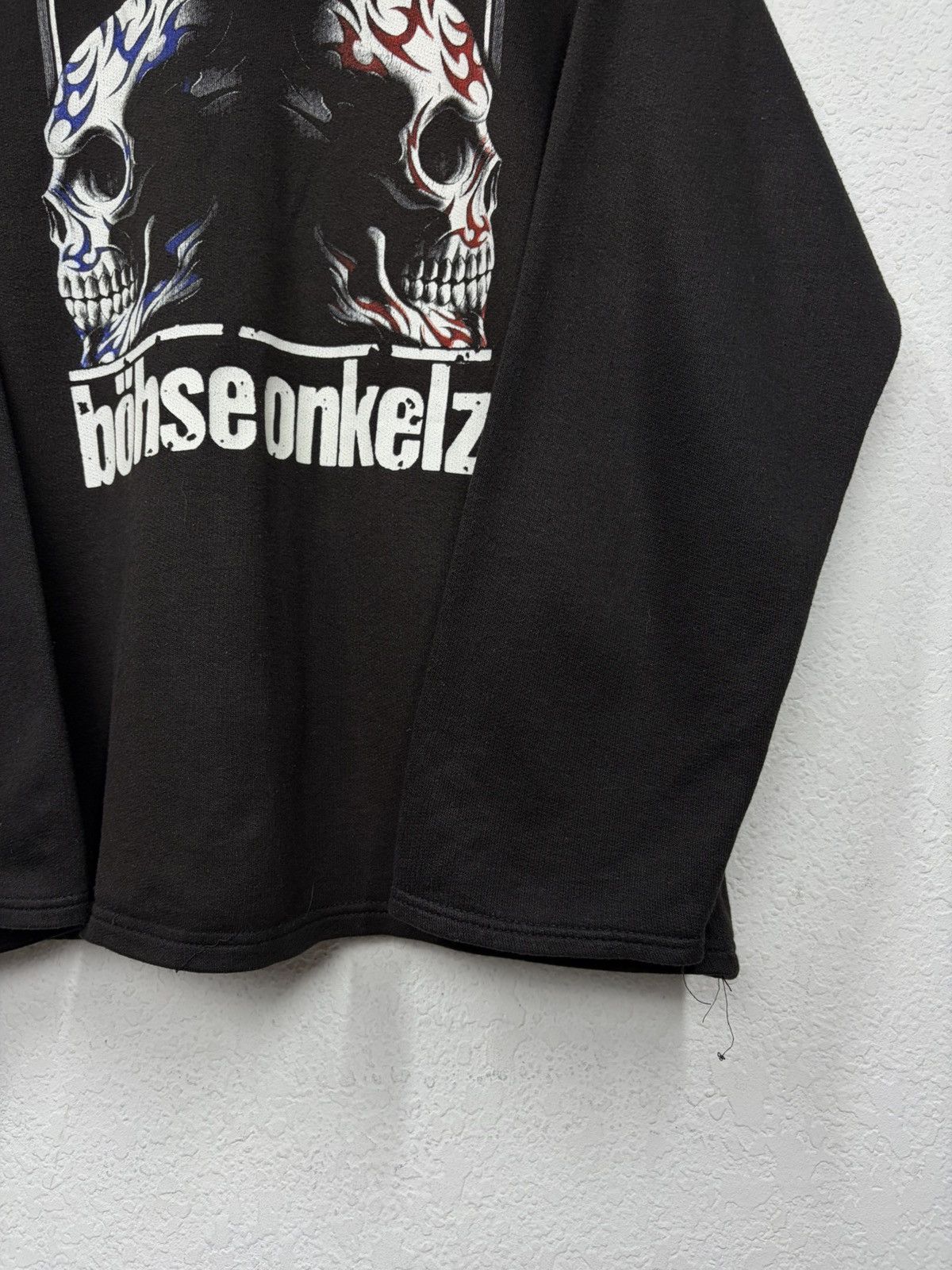 Band Tees Böhse Onkelz Skull Hoodie Y2K Punk Rock Gothic Zip Hoodie Size US XL / EU 56 / 4 - 5 Thumbnail
