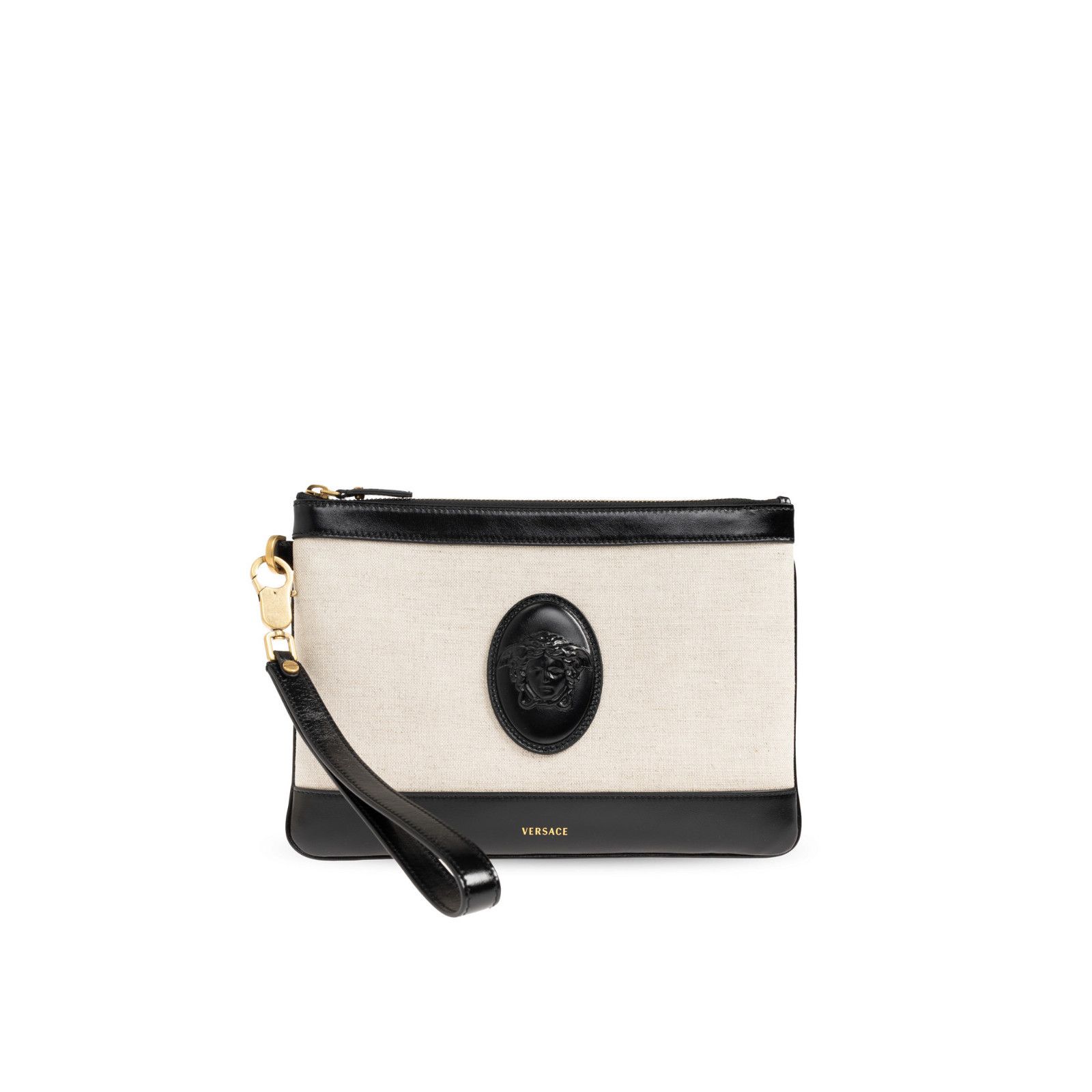 Versace VERSACE Riviere Black Clutch Bag New & Authentic Size ONE SIZE - 1 Thumbnail