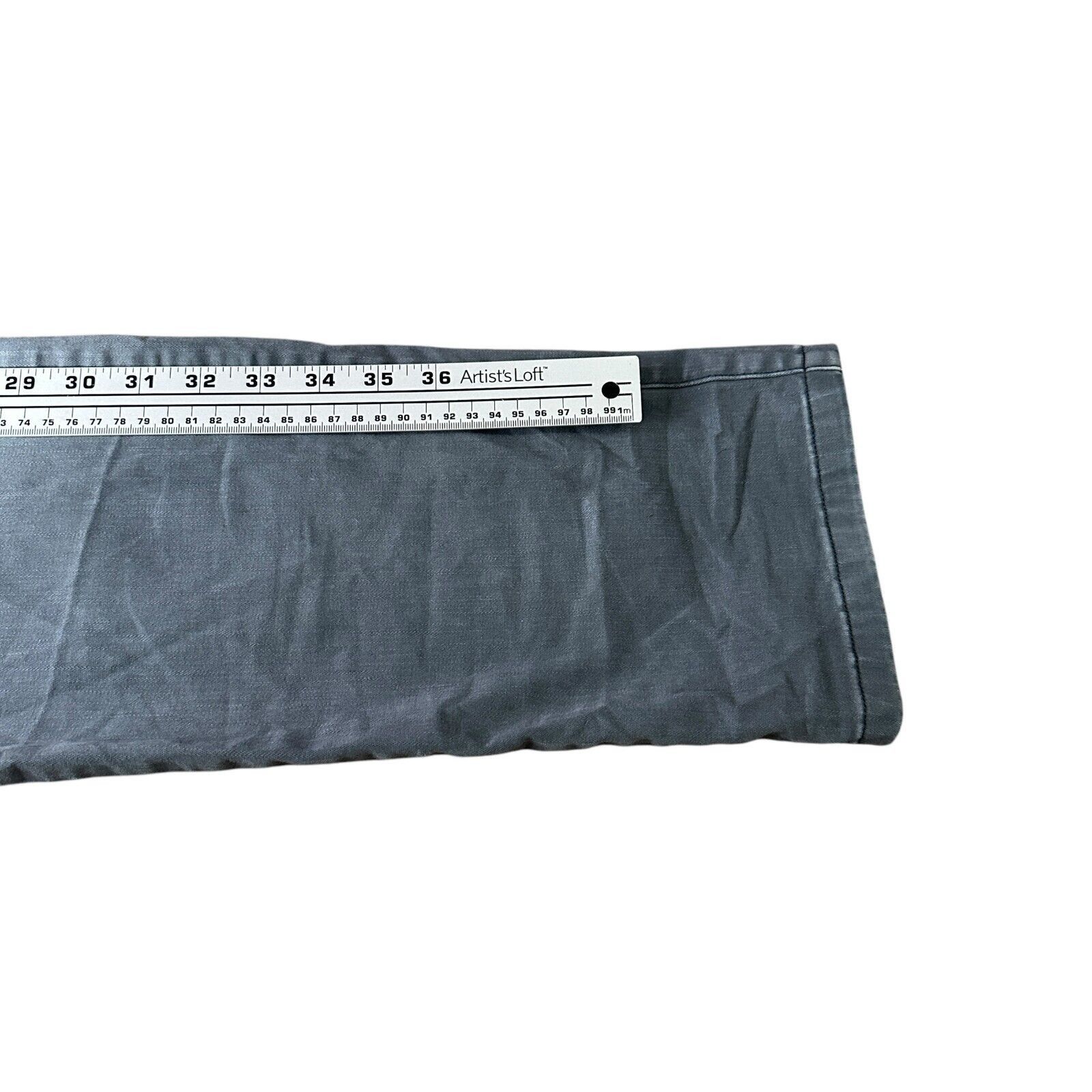 Other Wellen Chino Pants Men 36 Gray Slash Pocket Cotton Stretch Size US 36 / EU 52 - 7 Thumbnail