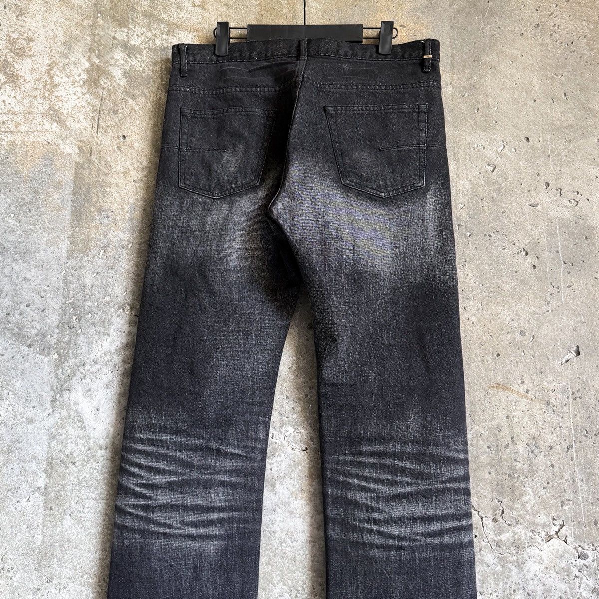 Dior Dior RUNWAY Hedi Era AW03 “Luster” Ash Clawmark MIJ Denim Size US 33 - 7 Thumbnail