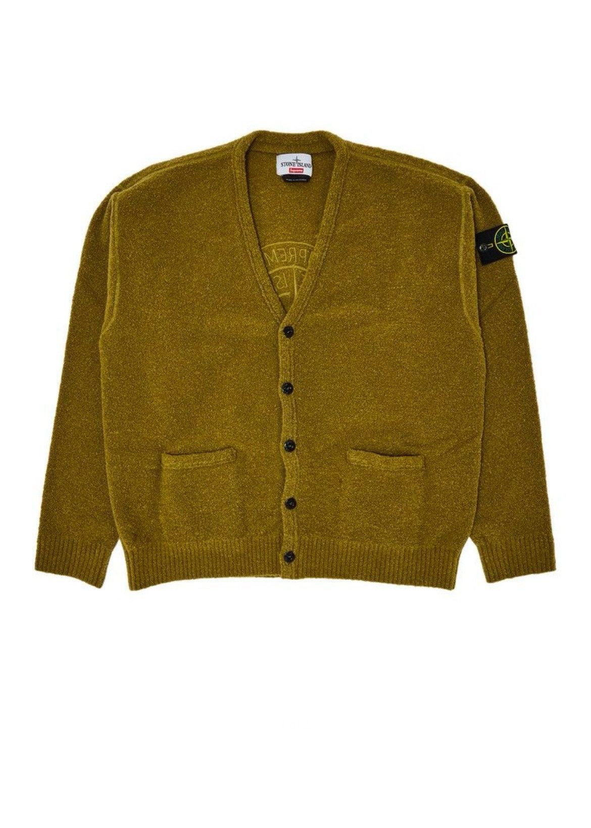 STONE ISLAND x Supreme Boucle Cardigan