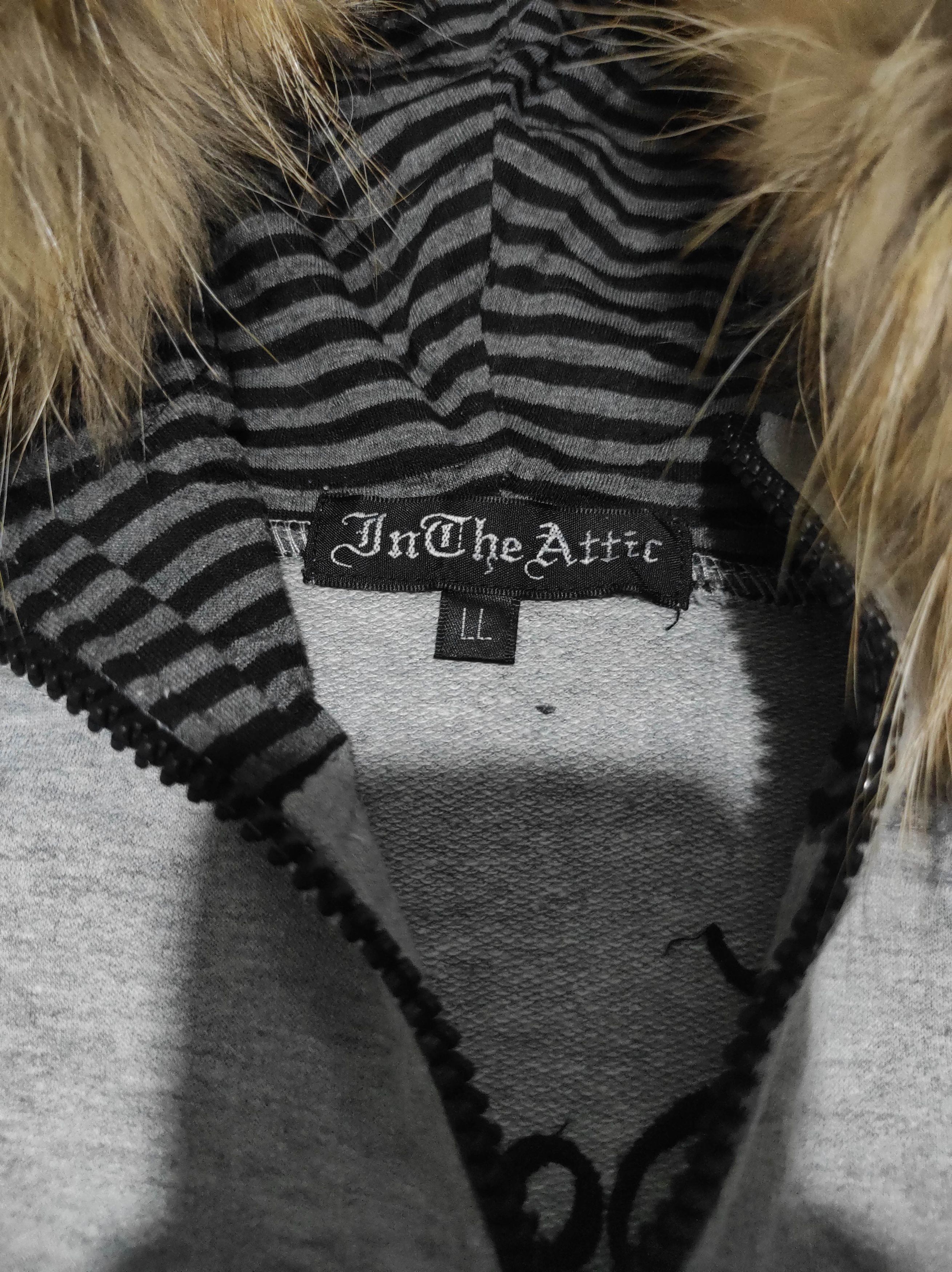 If Six Was Nine In The Attic Fur Hoodie ifsixwasnine lgb style Size US L / EU 52-54 / 3 - 7 Thumbnail