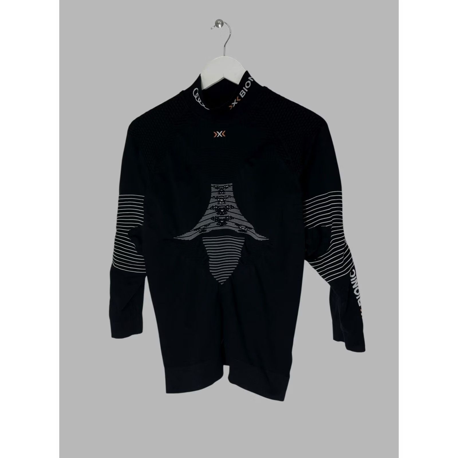 Vintage X-BIONIC Energizer 4.0 Women's Long Sleeve Compression Shirt XL Black Athletic Base Layer Sports Ski Hiking Cycling Womens Size XL / US 12-14 / IT 48-50 - 2 Thumbnail