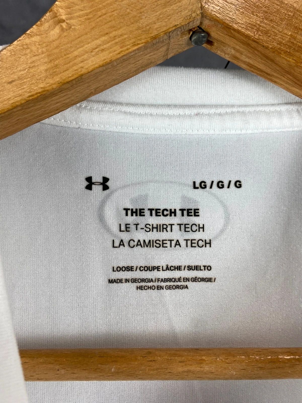 Under Armour Under Armour White Sport Tee / Minimal Athletic (L) Size US L / EU 52-54 / 3 - 3 Thumbnail