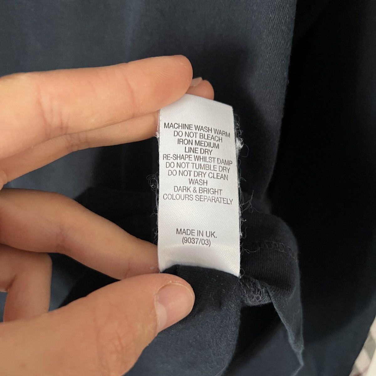 Burberry Burberry Nova Check Long Sleeve Tshirt Men's M Size US M / EU 48-50 / 2 - 17 Thumbnail