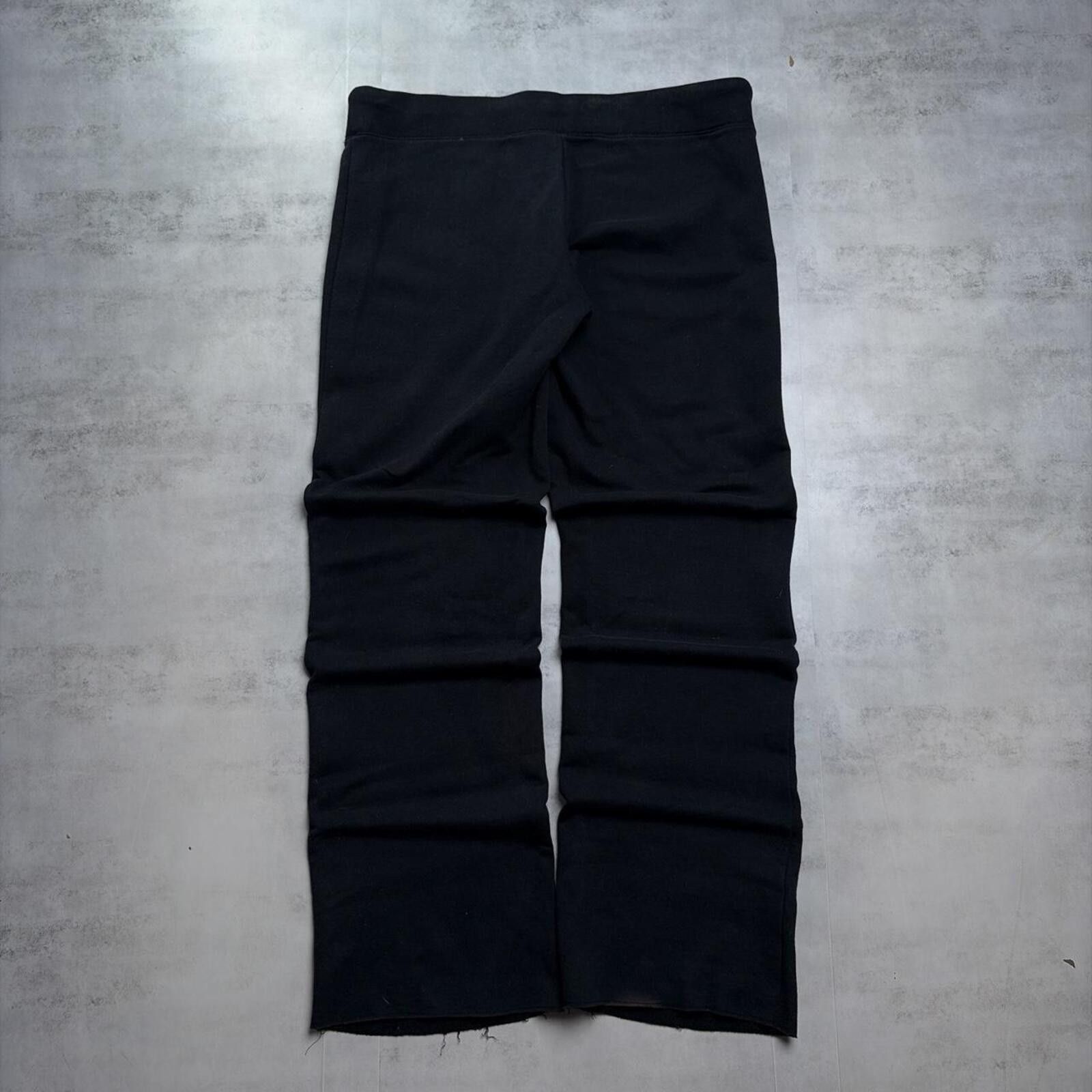 Aeropostale Y2K Black Aeropostale Grunge Flared Sweatpants Size 32" / US 10 / IT 46 - 5 Thumbnail