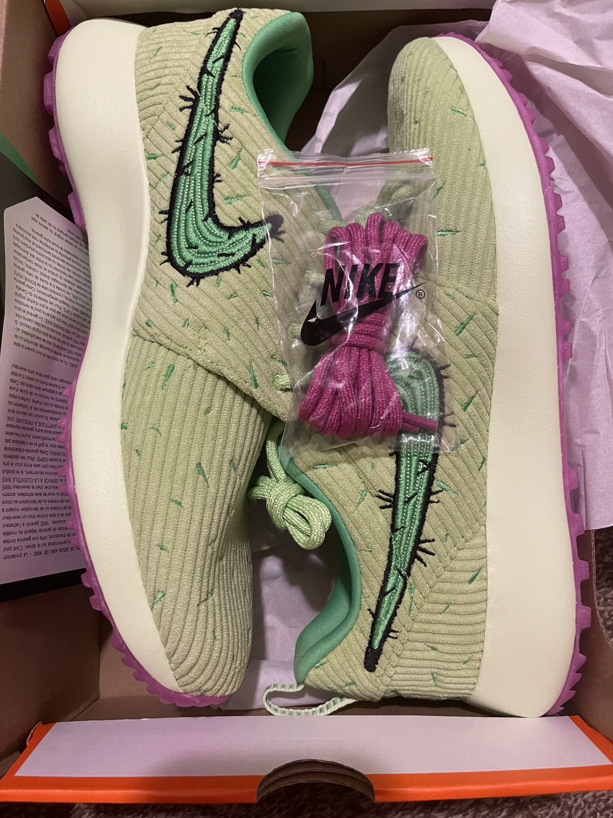 Nike *New* Nike Roshe Golf 2 NRG x WM Phoenix Open-Prickly Pear Size US 11.5 / EU 44-45 - 6 Thumbnail