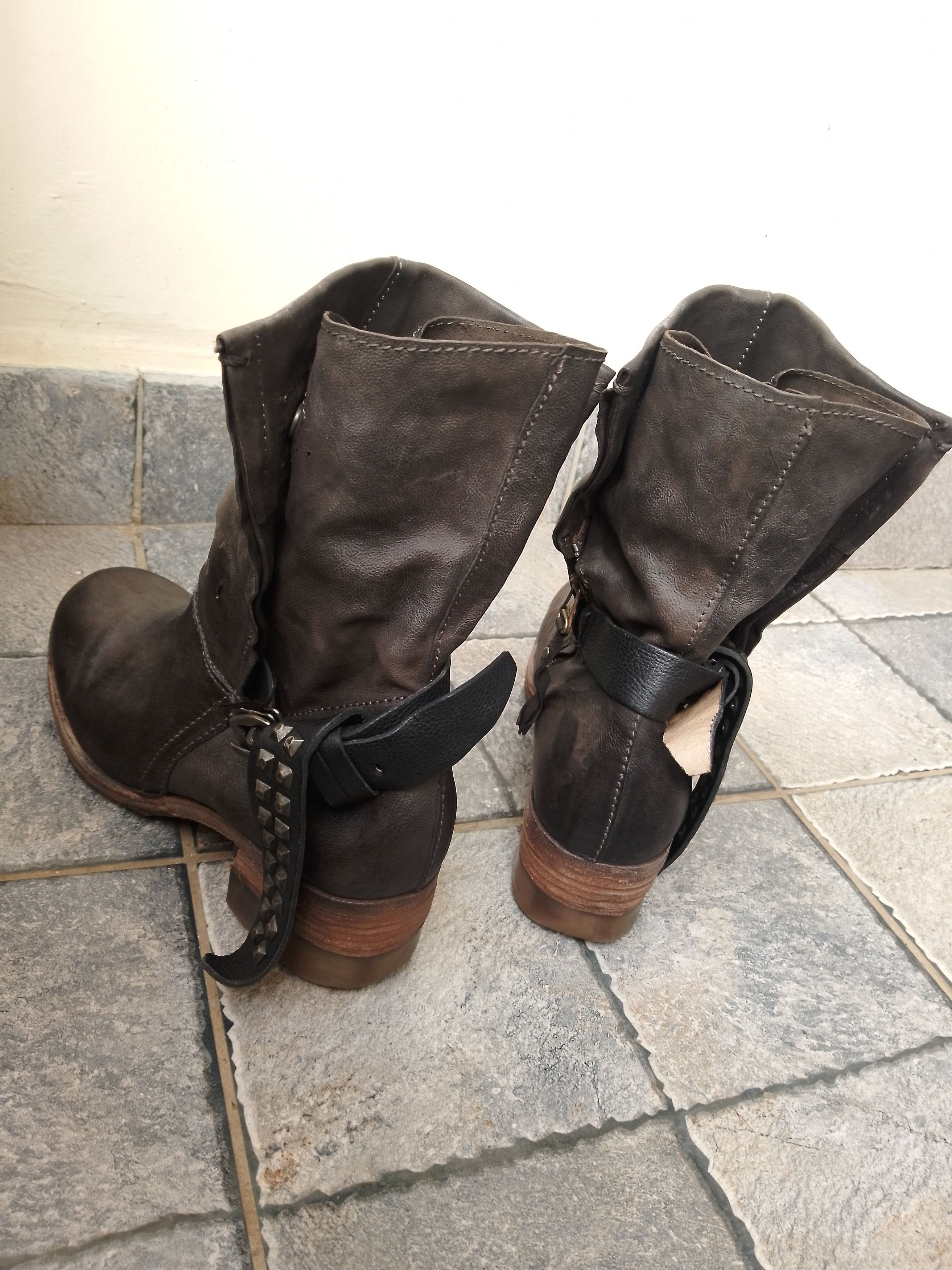 A.S.98 AS 98 biker boots Size US 10 / IT 40 - 14 Thumbnail