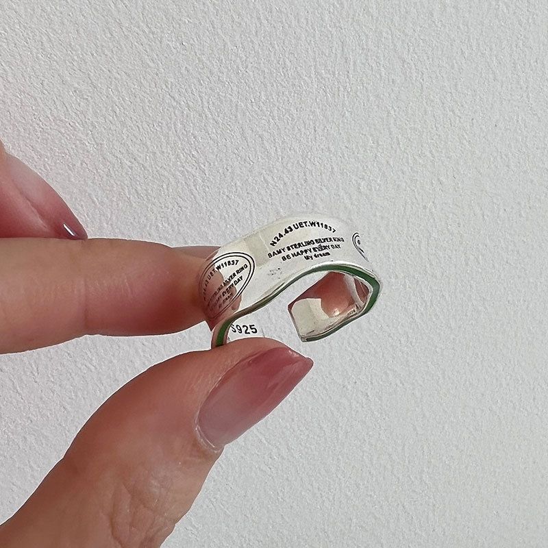 Jewelry Hip-hop Jewelry Rings Open Size Chrome Ring (Size 7-13) Size ONE SIZE - 2 Thumbnail