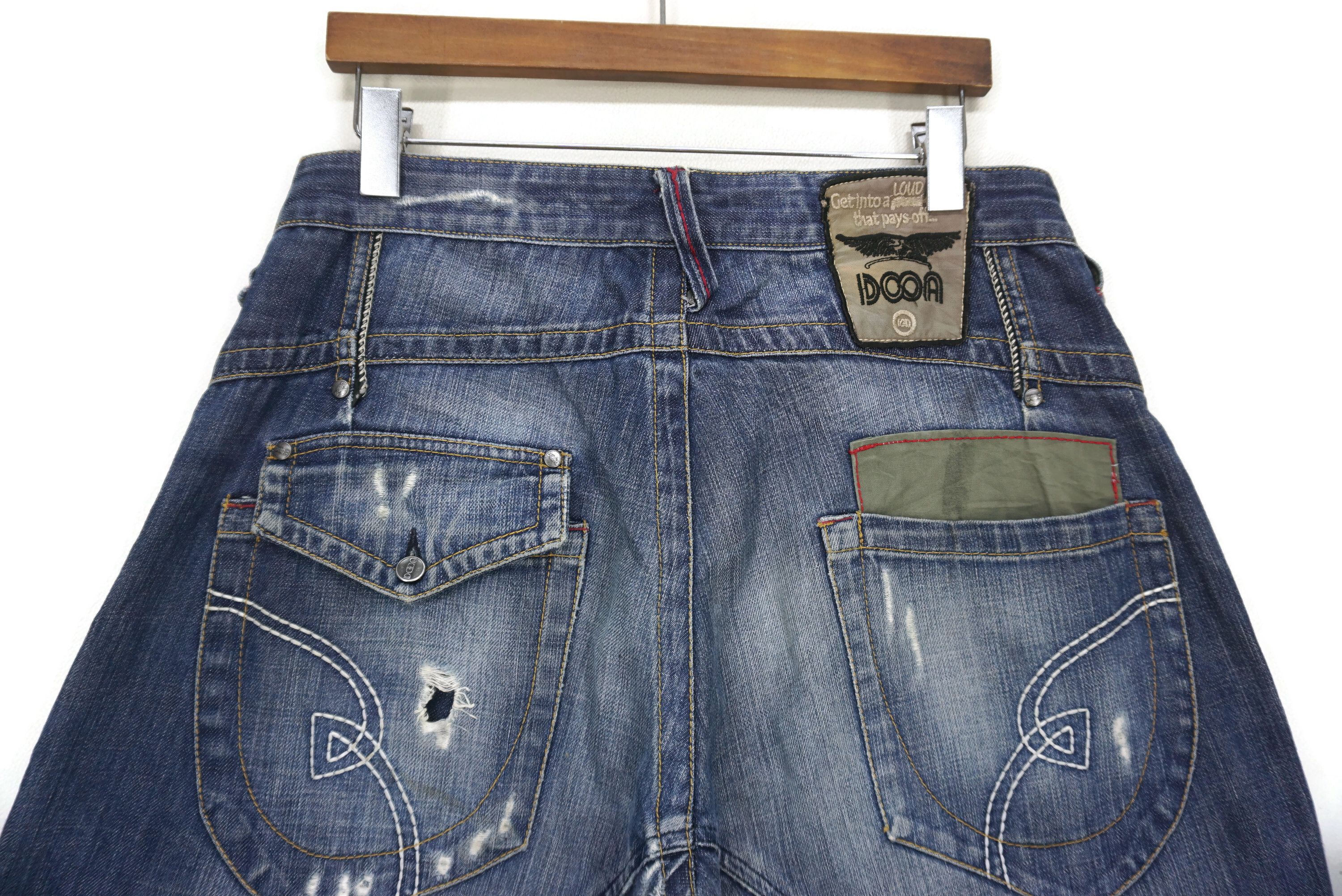Designer DOOA Jeans Size W36xL35.5 Low-Rise Denim Made in Italy Size US 36 / EU 52 - 9 Thumbnail
