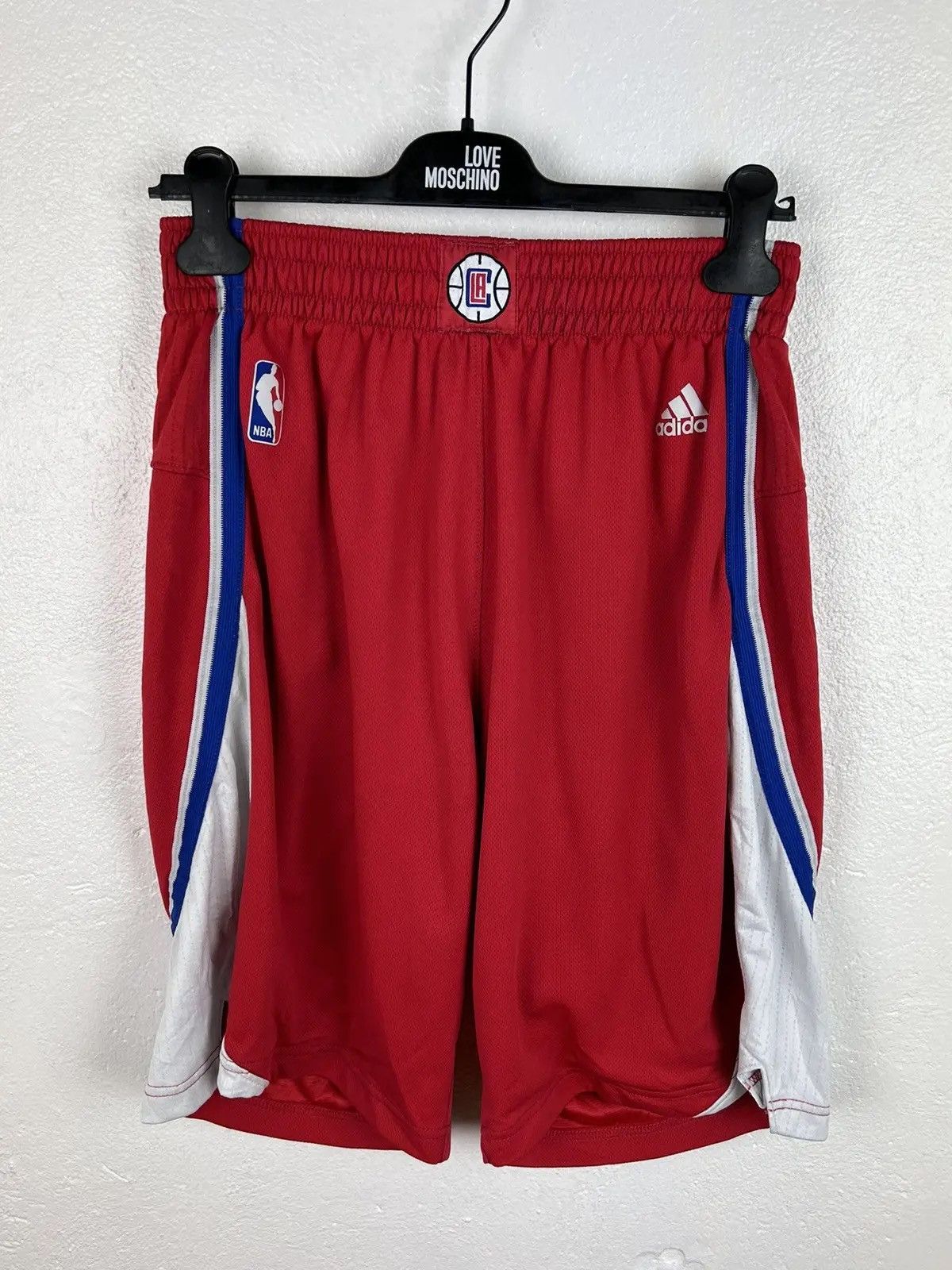 Adidas Adidas NBA Los Angeles LA Clippers 2015 Swingman Shorts Size US 32 / EU 48 - 1 Thumbnail